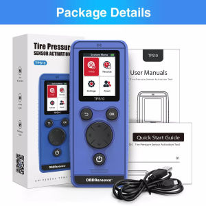 Car TPMS Reset Tool Auto Tire Pressure Monitoring System Relearn Tool TPS10 U508 for 99% Vehicles Car Diagnostic Tool