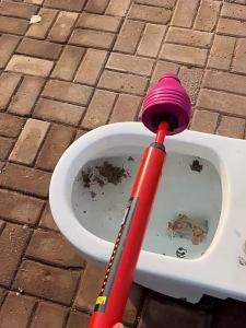 High Pressure Toilet Unclogger Tool