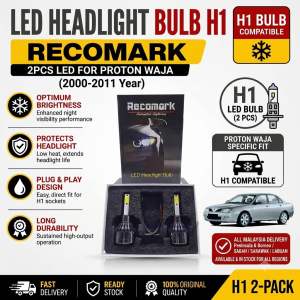 2PCS LED HEADLIGHT BULB (COB) (H1) FOR PROTON WAJA (2000-2011Year)