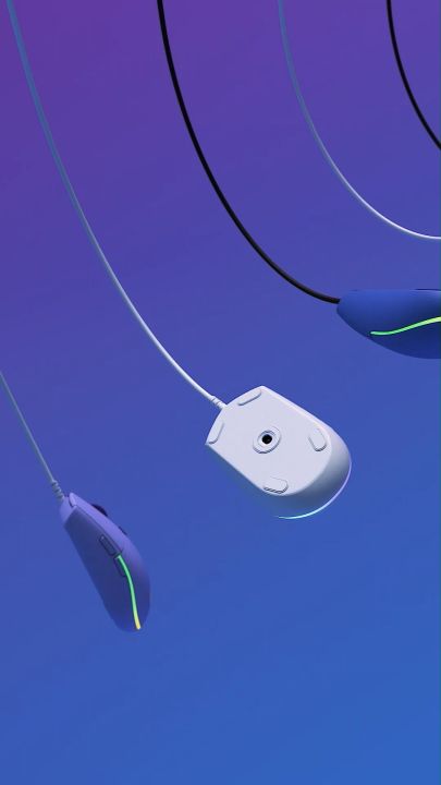 Chuột game có dây Logitech G203 Lightsync - Tùy chỉnh RGB, 6 nút lập trình, nhẹ, 8.000 DPI, cảm biến chuyên game