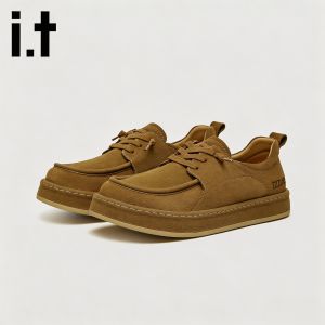 izzue | Anti-slip Wear-resistant Outdoor Men Loafers Work Shoes
