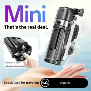 P25 thiết kế nâng cấp điện thoại Mini Selfie Stick Bluetooth Kính thiên văn di động đa chức năng Tripod gậy Selfie vlog shoot