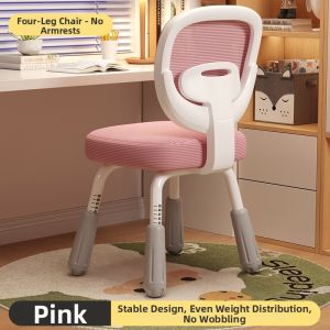 MLZH | Adjustable Backrest Study Chair for Students and Home