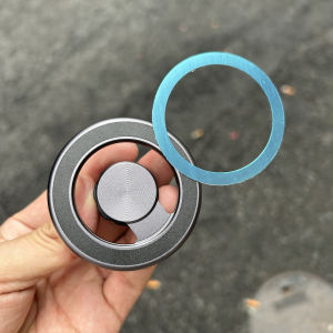 Aluminum Alloy Magnetic Head 17mm Ball Head Magsafe Car Vent Mount Holder Strong Magnet Mobile Phone Stand Car Accessories
