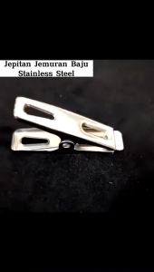 SK-C1028 Jepitan Jemuran Stainless Anti Karat Serbaguna / Jepitan Baju Kertas / Klip Jepit Foto
