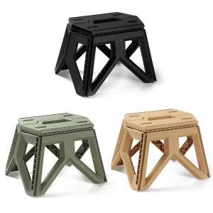 【Chinatera】 Camping and Outdoor Activities Portable Triangle Stool Foldable Lightweight Chair for Hiking and Fishing