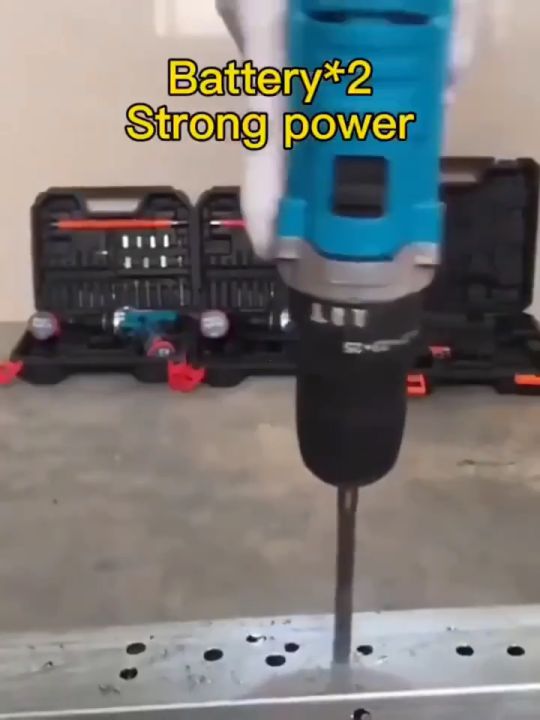 Makita 48V 68V 88V Variable Speed Hand Drill Wood Drill Impact Drill