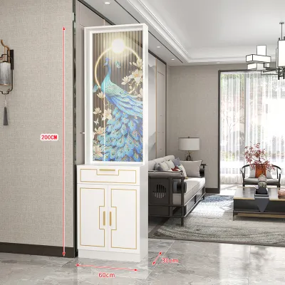 Modern Stylish Entryway Cabinet Partition
