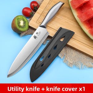 plys | Large Stainless Steel Fruit Knife Set for Watermelon and Winter Melon Cutting