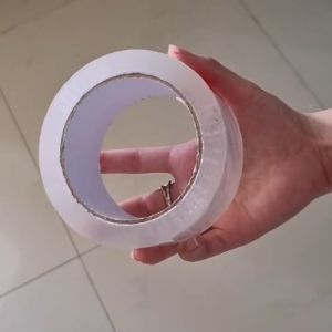 Lakban Bening Coklat 1 ROLL 48mm x 90yard 100% UKURAN REAL DAN TEBAL