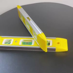 Hộp Cân Bằng Từ Tính Loại Ngư Lôi 9 Inch Với Độ Chính Xác 45 Độ ° /90 ° /180 ° Dụng Cụ Đo Chống Sốc Bubbles Dành Cho Cải Tạo Nhà Cửa