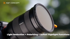 K&F Nano-X / Nano-C 3-in-1 Variable ND2-32 + CPL + Black Pro Mist 1/4 Diffusion Lens Filter