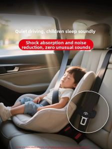 KUANGQU | Silent Anti-Scratch Silicone Seat Belt Covers for Toyota RAV4 Camry