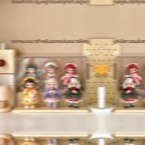 กล่องใส่โมเดล กล่องใส่ art toy กล่องใส ดีไซน์สวยงาม ทันสมัย กันน้ำกันฝุ่นพร้อมฝาปิด วางซ้อนได้ ประหยัดพื้นที่