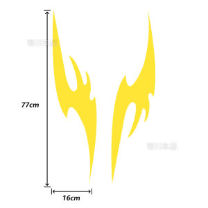 Universal SUV Off-Road Vehicle Engine Hood Stripe Decorative Stickers Car Front Bumper Decals Auto Accessories KUST Brand