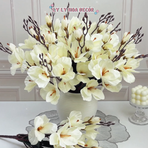 Cành Hoa Diên Vĩ trang trí cắm bình siêu đẹp. Hoa Lụa Decor