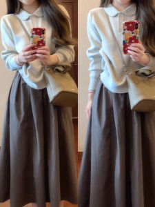 BIFEIMENG | French Style Elegance Enhancing Dress Set Autumn New 2026