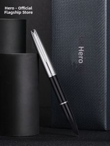 HERO | 14K Gold Nib Classic Full Steel Fountain Pen 0.5mm