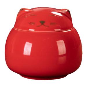 Sealed Ceramic Tea Canister Cat Design Storage Jar for Tea Dry Fruits Candy Chinese Style Kitchen Dining Utensils Handmade