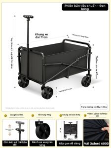 MEIDIHUAFU | Xe Đẩy Du Lịch Dã Ngoại Gập Được Có Ghế Ngả Cho Trẻ Em