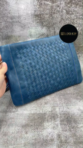 Full Cow Leather Clutch Bag Men Wrist Bag Hand Carry Bag Man Beg Tangan Lelaki Kulit Asli Business Bag Envelope Bag