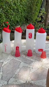 (ราคาใบละ) ขวดบีบซอส/นม คาร์เนชั่น ขนาด 750ml 1000ml 1200ml  พร้อมส่งทันที