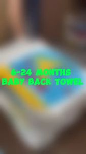 Hntob Baby Sweat Absorbent Towel Gauze Absorb Back Cloth Small Thin Perspiration 6-24months