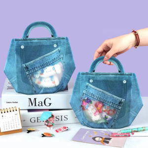 20/50Pcs Jeans Pattern Sweets Hand Bags Food Grade Ziplock Sealed Snack Pouch for Cookie Party Favor Candy Wedding Kids Birthday