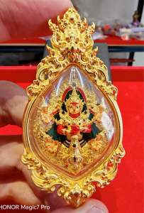⚔️【3D Version of the Wealthy Ghost King】⚔️Buddhist Era BE2567 · Wat Ronbamat · Blessed in a Grand Ceremony by Luang Phor Yunn ✨ Limited Edition of 2 Piece Thailand amulet