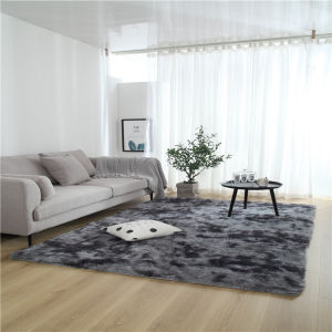 Multicolor Gradient Dye Carpet for Living Room Bedroom