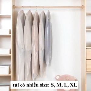 Combo 5 Túi bọc quần áo chống bụi KT 60X80CM