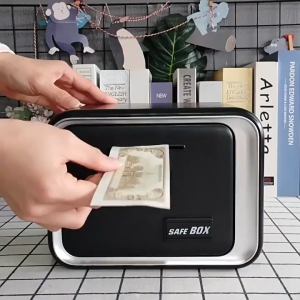 Kids Lockbox Practical Savings Piggy Bank Mechanical Safes Safe Boxes for Adults and Children