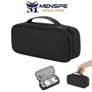 MENSPE Digital Storage Bag Travel Organizer Electronic Gadget Bag USB Cable Storage Bags Large Cable Organizer Bag Accessories U Disk Hard Drive Accessories Storage Bag