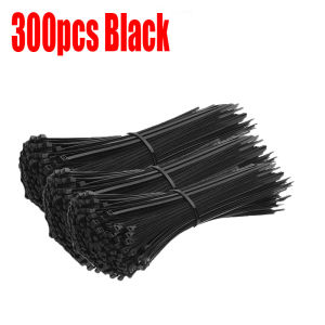 Nylon Cable Ties Adjustable Self-locking Cord Ties Straps Fastening Loop Reusable Plastic Wire Ties For Home Office