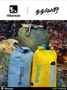 HIKEMAN | Hikeman Túi Nén Du Lịch Chống Thấm Nước Không Có Không Khí Túi Đóng Gói Nylon Đi Bè Suối Đi Bộ Tổ Chức Túi Có Thể Gập Lại Lưu Trữ Ngoài Trời