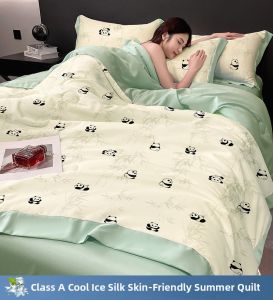 Gaorui | Cool Touch Ice Silk Summer Quilt for Children Double