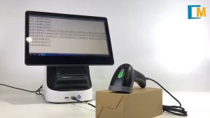 SCANNER Barcode SHARKPOS QS-2400 BARCODE 1D 2D USB TANPA STAND / SHARKPOS QS2400 SCANNER 2D HANDHELD SETARA EPPOS EP8600