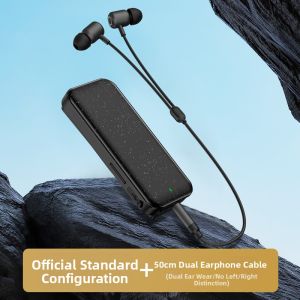 2025 New Bluetooth Earphone Clip-On High Definition Call ENC Noise Reduction Single And Double Ear Driving Super Long Battery Life