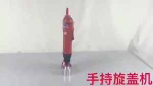 Unicorn 10-50mm Hand Held Electric Capping Manual Bottle Cap Sealing Sealer Machine Portable Handheld Electric Bottle Capping Machine Automatic With Security Ring Plastic Bottle Capper Capping Tool