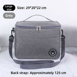 abay | Portable insulated picnic bag single-shoulder outdoor camping lunch bag portable refrigeration bag for barbecuing lunch bag