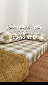 Seprei Single No.4 (90x200) Seprai Set Sudut Karet