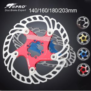 IIIPRO Bike Disc Brake Rotor 140mm 160mm 180mm 203mm Hydraulic Disc Brake Rotors High Strength MTB Floating Rotor