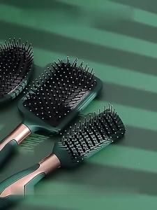 Lược Chải Tóc Massage Bằng Đệm Khí - Dụng Cụ Chăm Sóc Da Đầu Chống Tĩnh Điện Gỡ Rối Dành Cho Tóc Thẳng Và Tóc Xoăn Chất Lượng Salon