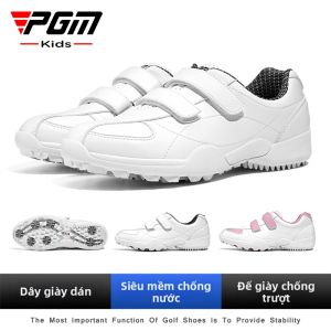 PGM GOLF | Golf Shoes for Kids Waterproof with Closure