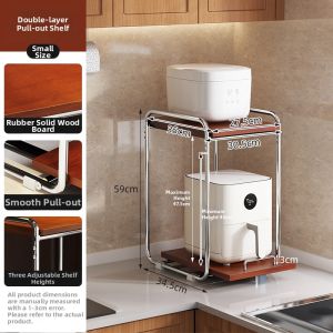 Multifunction Storage Rack Pull-out Kitchen