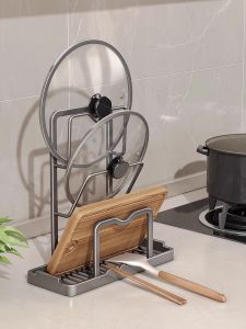 NIGESI | Mount-Free Standing Kitchen Organizer for Cutting Board and Utensils