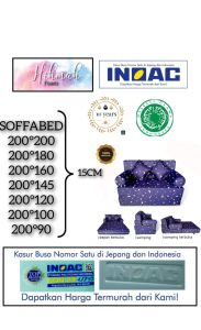 KASUR SOFFABED INOAC EON D23 TINGGI 15CM GARANSI RESMI 10 TAHUN