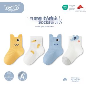 Banb | Breathable Light Cotton Socks for Baby Boys