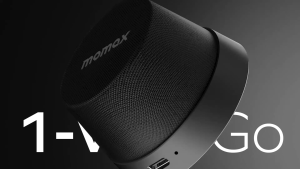 Momax Speaker 1-Vibe Go Magnetic Mini Wireless Bluetooth for Phone Stand Waterproof High Quality