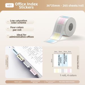 Niimbot | Double-Sided Printing Index Stickers Waterproof Adhesive
